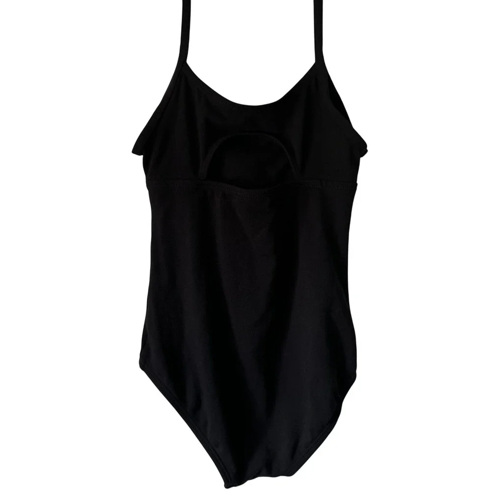 Cat & Jack Black Leotard‎ Kids' Dance Gymnastics Ballet Size M (7/8)